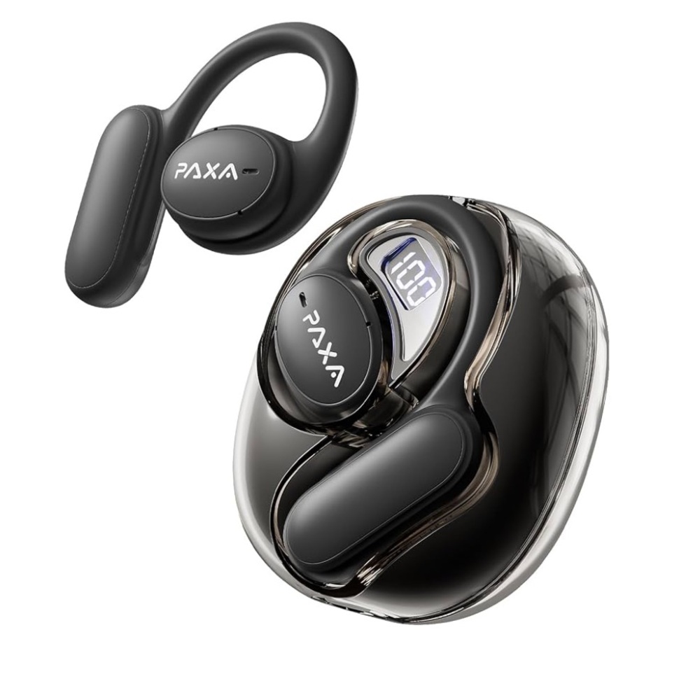 Black Wireless Earbud Headphones